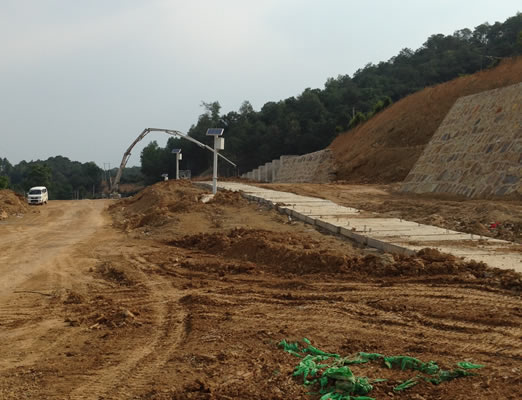 中缅油气管道保山QAE104段矿山爆破振_其他工程