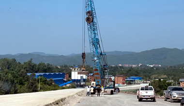 达川区管村至石桥段路基工程机械振动监测