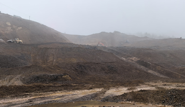 雷波县杉树堡水库工程爆破振动检测