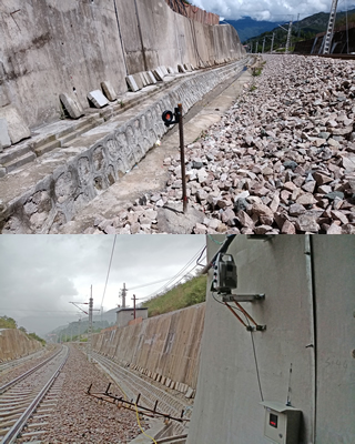 丽香铁路涉铁段变形监测_地下爆破