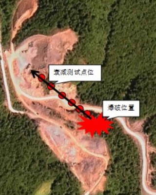重庆巫山县笃坪村采石场矿山爆破振动监测_轨道交通