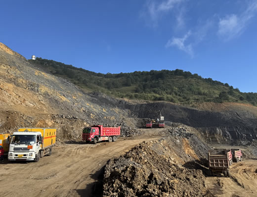云龙山矿山爆破安全监测_露天爆破
